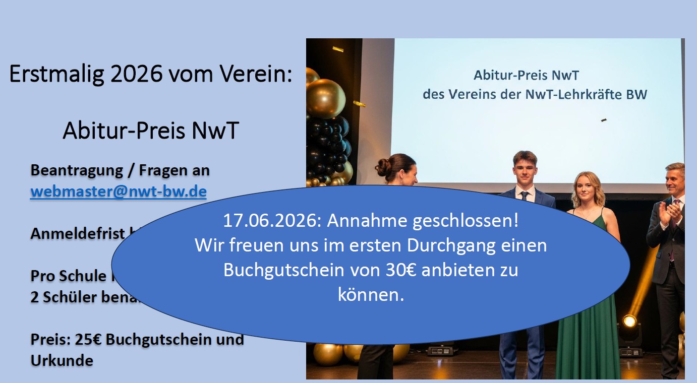 Abiturpreis 2026 geschlossen